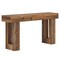 63" Modern Wooden Console Sofa Table for Living Room and Entryway